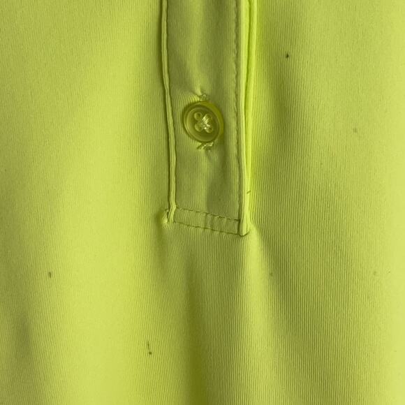 Lillie Green Womens Golf Polo Three Quarter Button Down 1XL - Picture 10 of 13